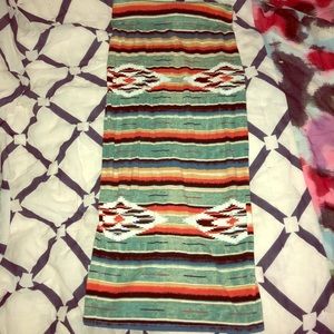 Urban Outfitters Ecote Aztec Print Skirt